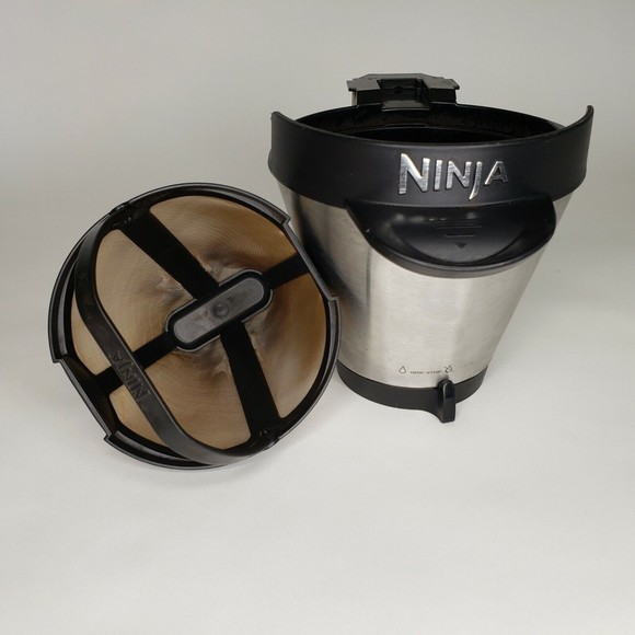 Ninja Coffee Maker Filter Basket Cup Holder and Reusable Filter CF0021 - Picture 1 of 3